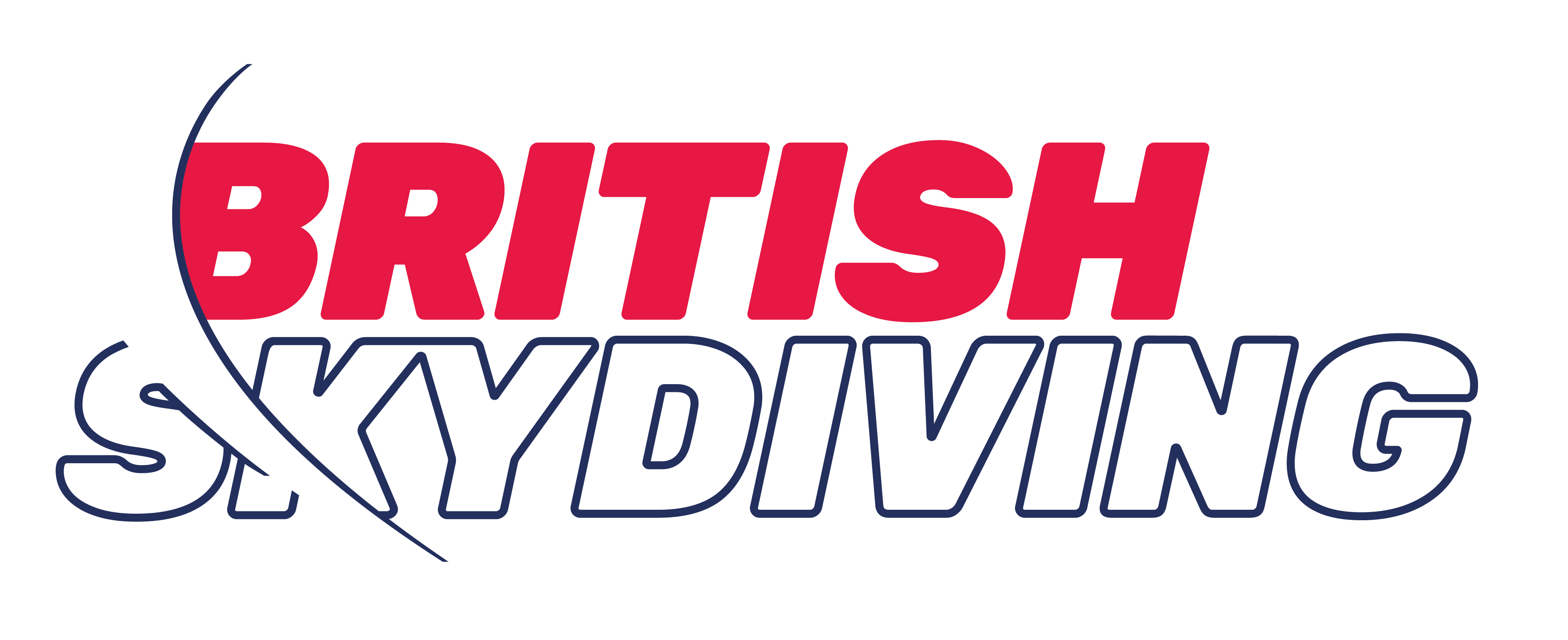 British skydiving logo colour rgb